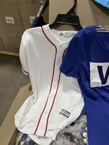 Bulk Lot of 500 MLB Assorted Licensed Youth And Adult