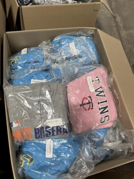 Bulk Lot of 500 MLB Assorted Licensed Youth And Adult