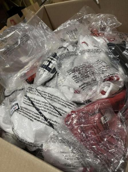 Bulk Lot of 500 MLB Assorted Licensed Youth And Adult