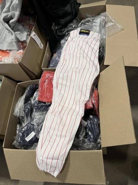 Bulk Lot of 500 MLB Assorted Licensed Youth And Adult