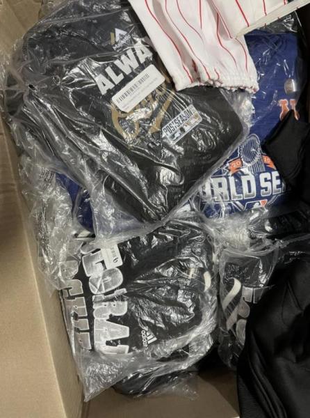 Bulk Lot of 500 MLB Assorted Licensed Youth And Adult