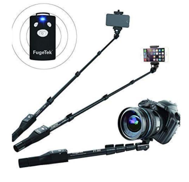 Fugetek 49 Inches Professional High End Monopod Selfie Sticks