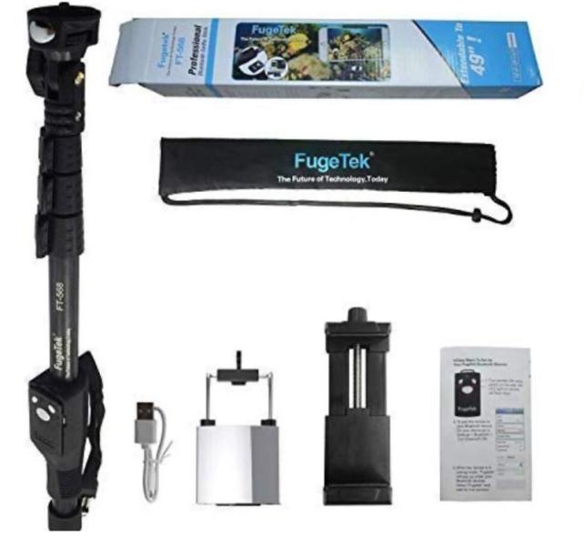 Fugetek 49 Inches Professional High End Monopod Selfie Sticks