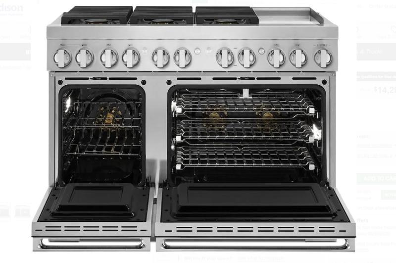 JennAir 48 Inch Freestanding Professional Gas Range