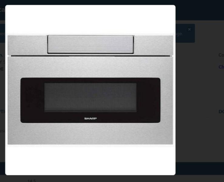 Mixed Lot of Appliances from Thermador, Sharp and Samsung