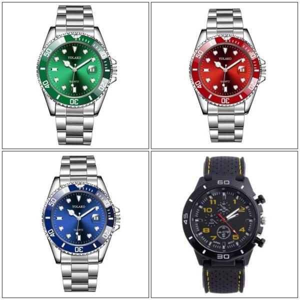 Qty: 40 - New Luxury Style Watches for Men & Women Quartz
