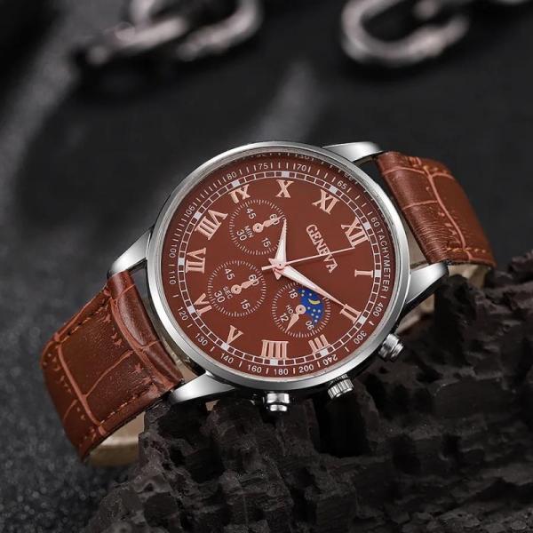 60X New Mens Quartz Watches Luxury Style Stainless Steel Racing Watch
