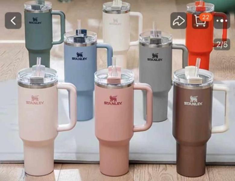 (53) Stanley Quencher 40oz Assorted Colors & Styles