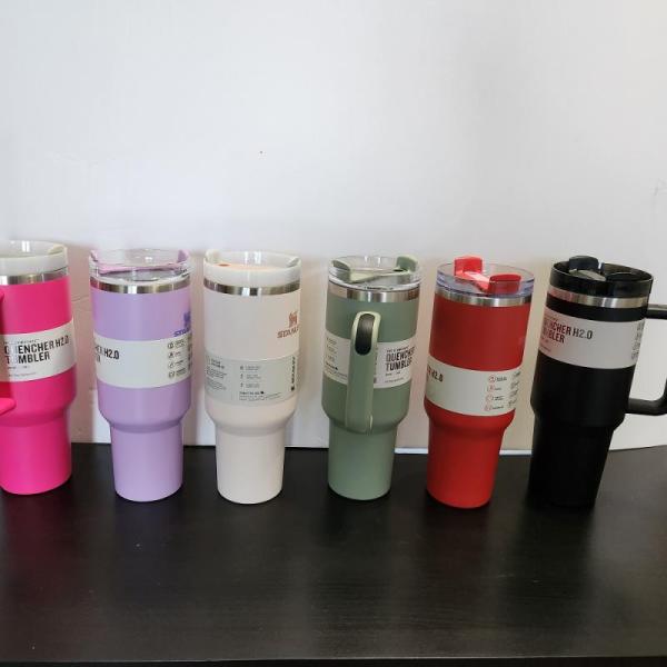 (53) Stanley Quencher 40oz Assorted Colors & Styles