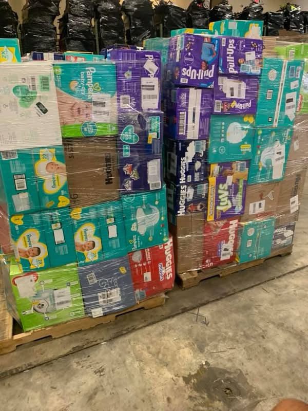Diapers Pallet