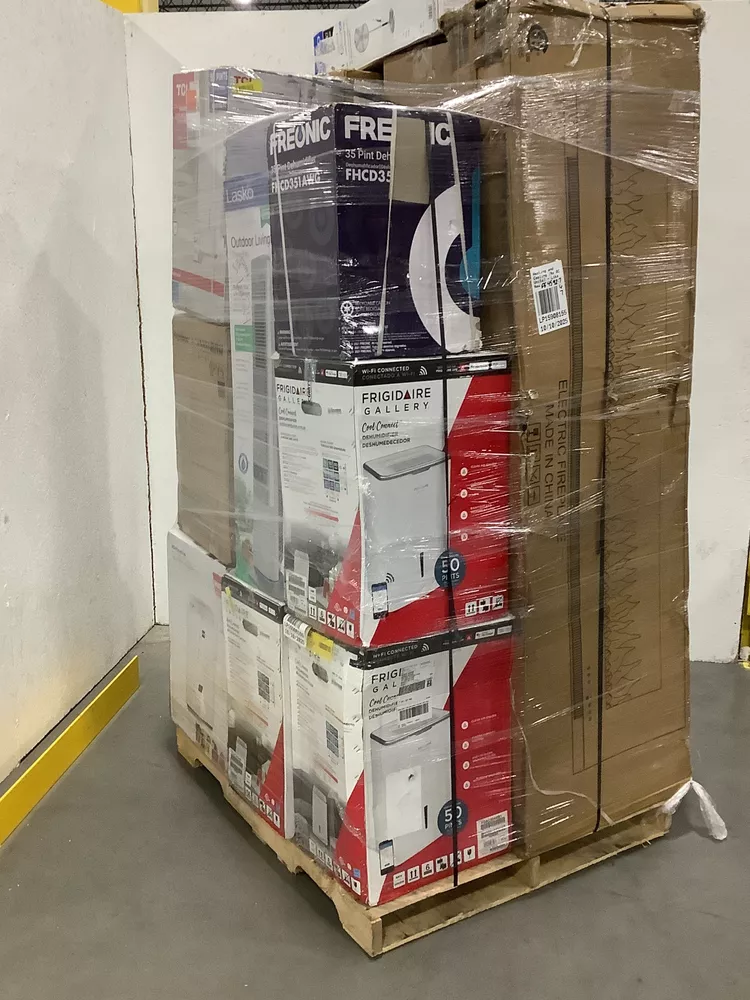 Truckload - 24 Pallets - 682 Pcs - Humidifiers / De-Humidifiers, Accessories, Fans - Mixed Conditions - Major Retailer - WH1T17