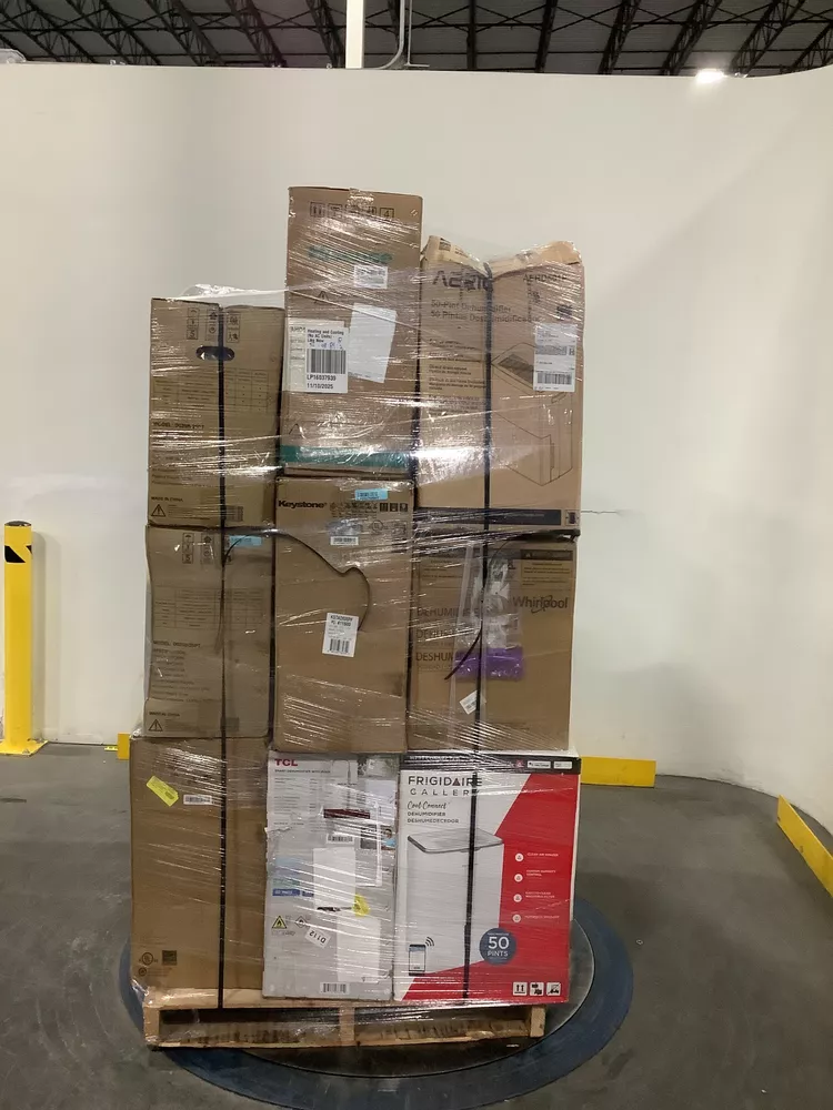 Truckload - 24 Pallets - 682 Pcs - Humidifiers / De-Humidifiers, Accessories, Fans - Mixed Conditions - Major Retailer - WH1T17